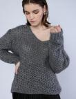 Темно-серый свитер Altamira крупной вязки
