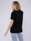 Черная футболка с принтом от Jean Louis Francois 