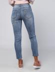 Потертые светлые джинсы от MISS BON BON