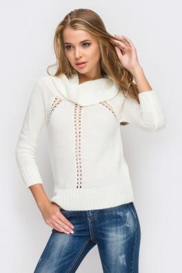 Свитер Оригинальный белый свитер 
