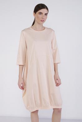 Платье Персиковое платье оверсайз от Wendy Trendy с карманами