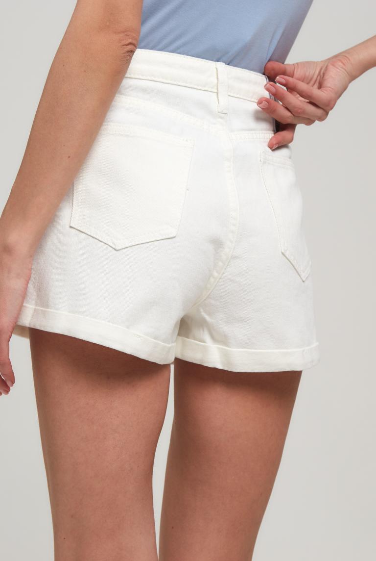 Белые джинсовые шорты от Premium Jeans