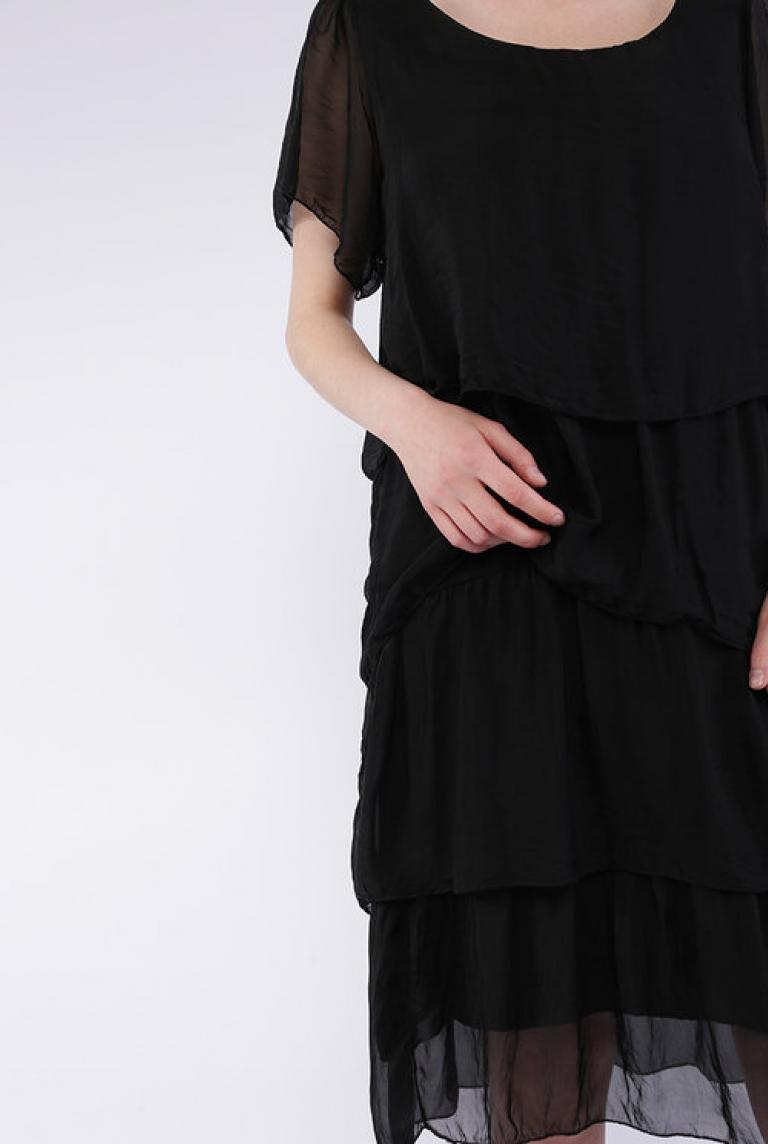 Платье бохо Fashion черное