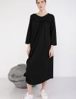 Длинное платье Wendy Trendy черного цвета
