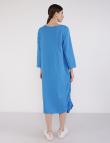 Длинное платье Wendy Trendy голубого цвета