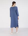 Длинное платье Wendy Trendy синего цвета