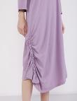 Длинное платье Wendy Trendy сиреневого цвета
