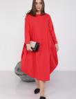 Красное широкое платье от Wendy Trendy