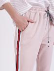 Спортивные розовые брюки на резинке от MY-BB