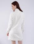Джинсовая куртка-платье Miss Two белая
