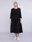 Черное платье от Stella Milani с карманами