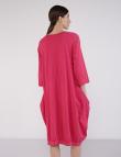 Платье оверсайз от Wendy Trendy цвета фуксии с карманами