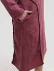 Безразмерное платье от Stella Milani малинового цвета