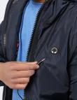 Куртка Just Key синего цвета на синтепоне