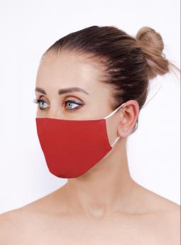 Маска Защитная маска из крепа красного цвета от Anetty