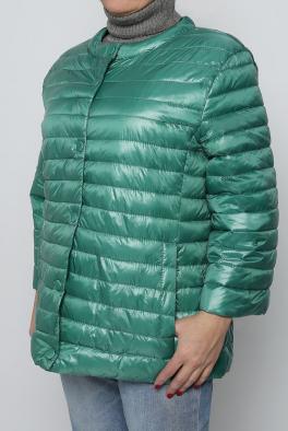 Джинсовка Тонкая зеленая куртка W Collection