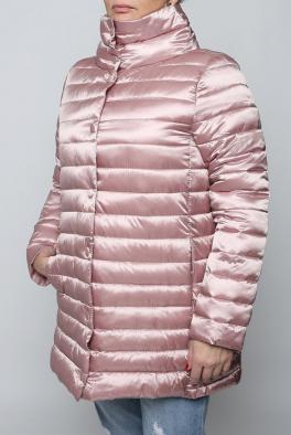 Джинсовка Розовая куртка W Collection на синтепоне