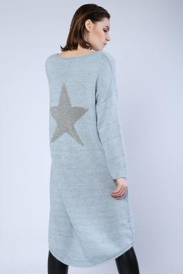 Платье Платье-свитер Altamira голубого цвета