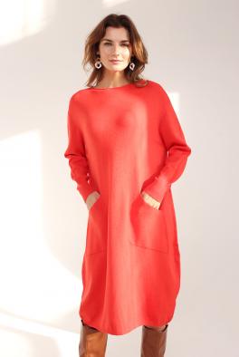 Платье Стильное платье морковного цвета от E-Woman