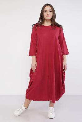 Платье Бордовое платье от Wendy Trendy