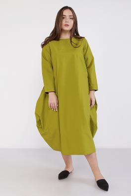 Платье Светло-зеленое широкое платье от Wendy Trendy