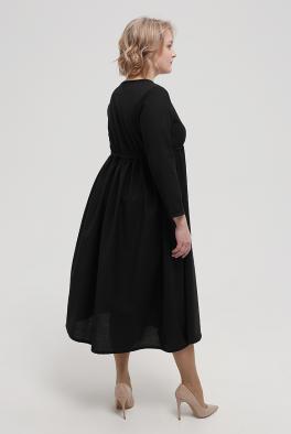Платье Стильное черное платье ниже колен от Wendy Trendy