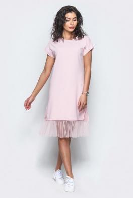 Платье Практичное светло-розовое платье