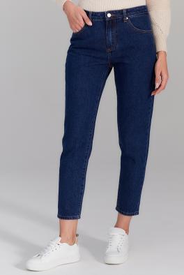 Джинсы Классические джинсы темно-синего цвета от Miss Bon Bon