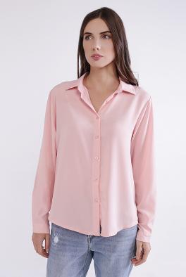 Блузка Блузка на пуговицах Coolples Moda розовая