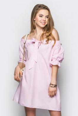 Платье Короткое платье розового цвета