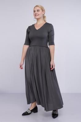Платье Платье темно-серого цвета Stella Milani в пол
