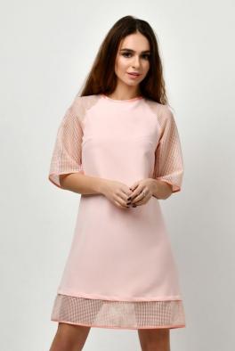 Платье Платье из костюмной ткани розового цвета