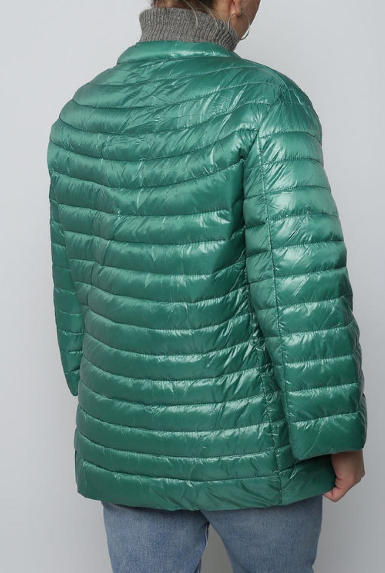 Тонкая зеленая куртка W Collection
