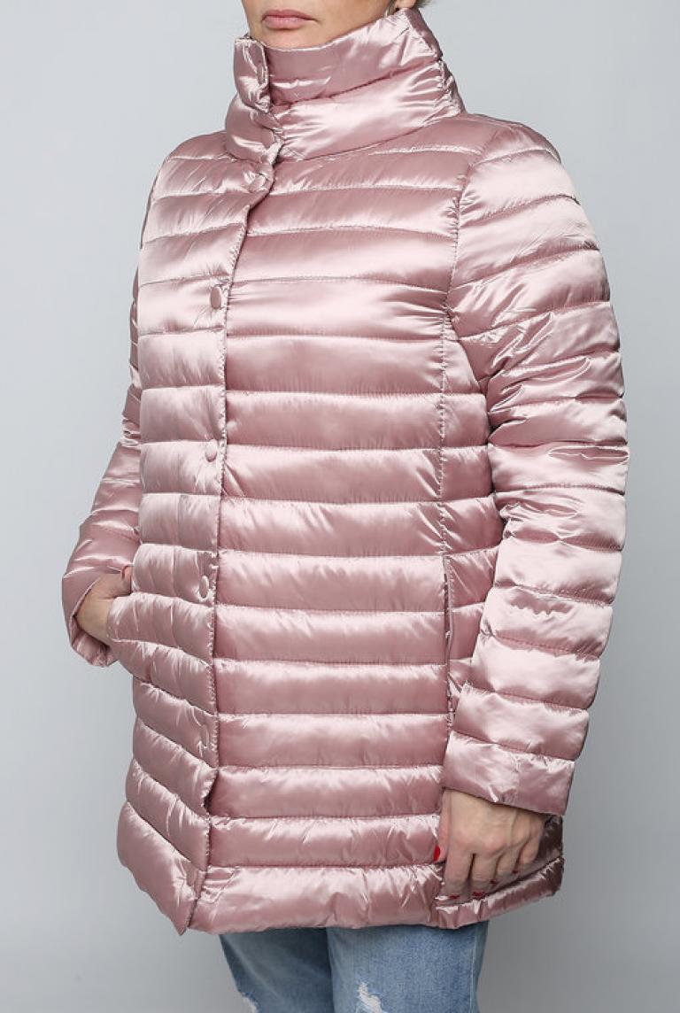 Розовая куртка W Collection на синтепоне