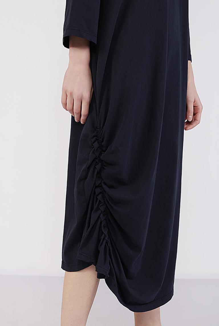 Длинное платье Wendy Trendy темно-синего цвета