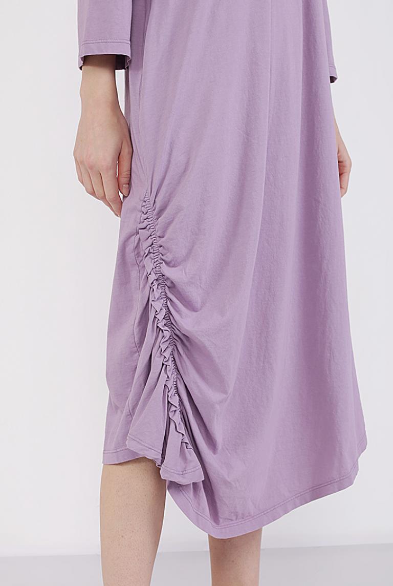 Длинное платье Wendy Trendy сиреневого цвета