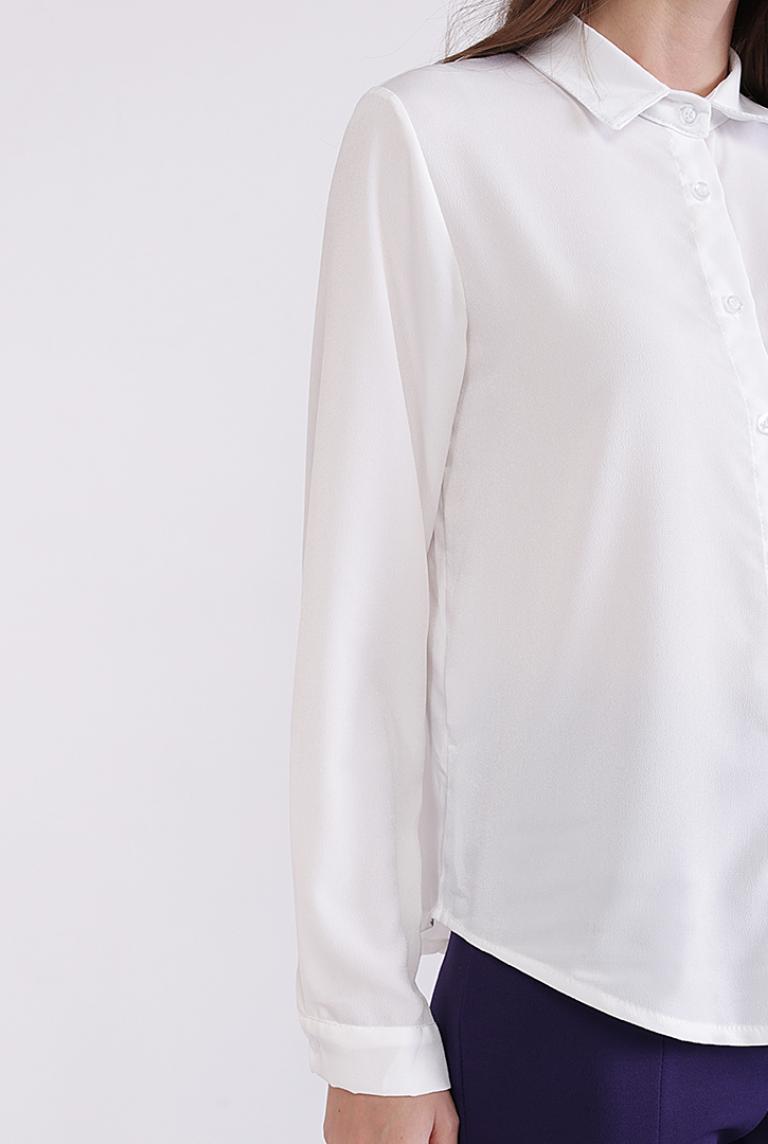 Блузка на пуговицах Coolples Moda белая