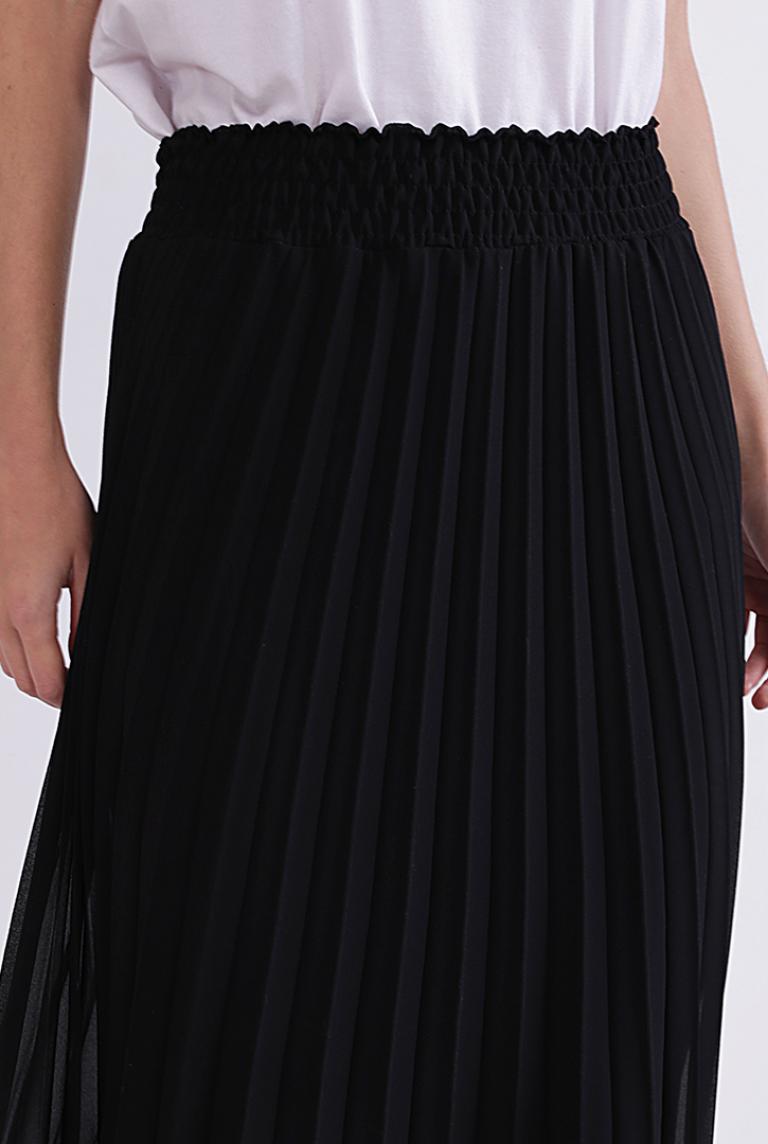 Плиссированная юбка Coolples Moda черная