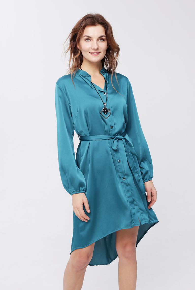 Платье бирюзового цвета от Stella Marina