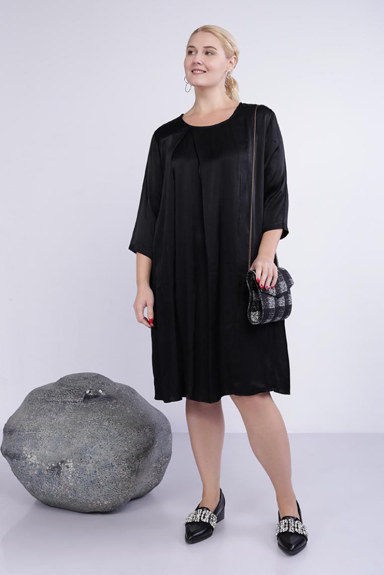 Легкое платье от Stella Milani черного цвета