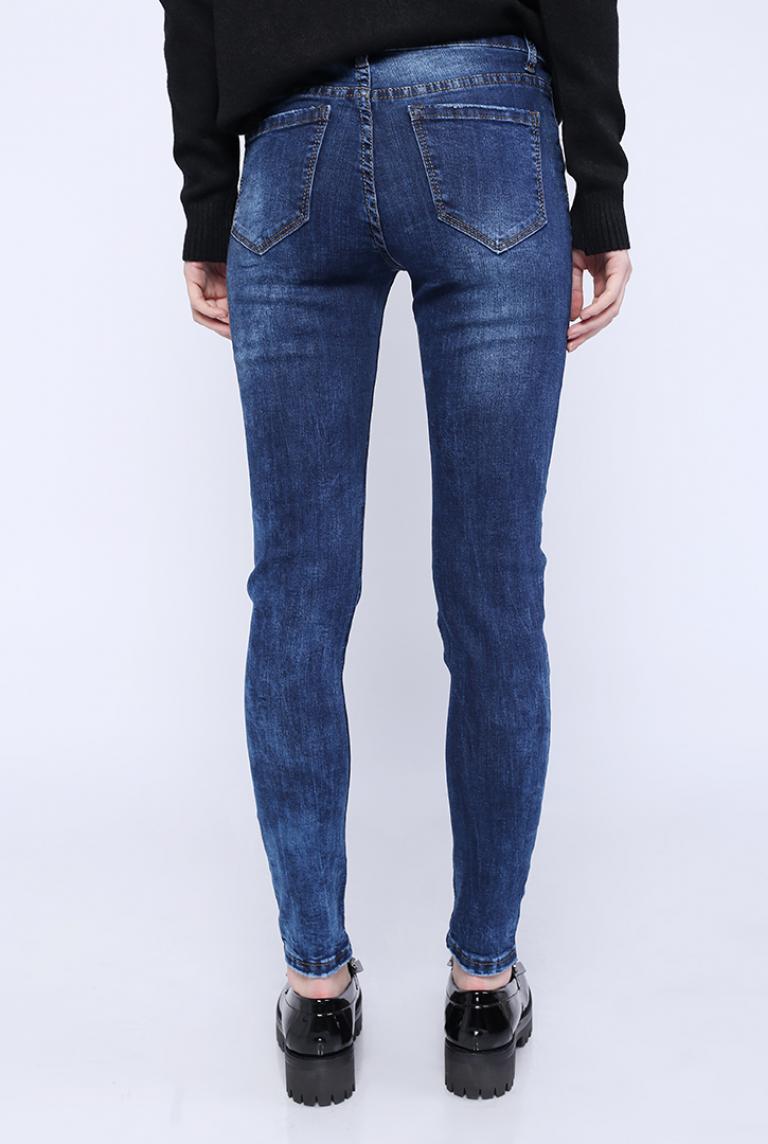 Рваные джинсы Miss Two с высокой посадкой